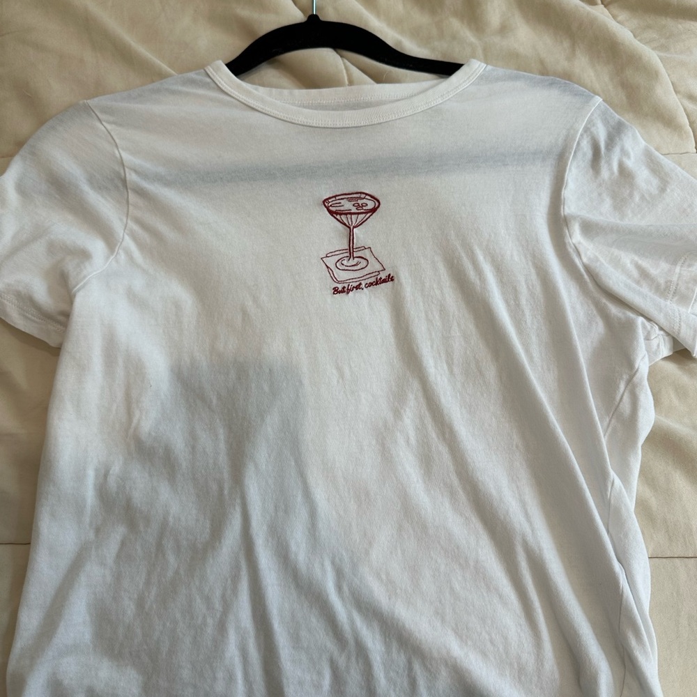 Graphic Skimming Tee